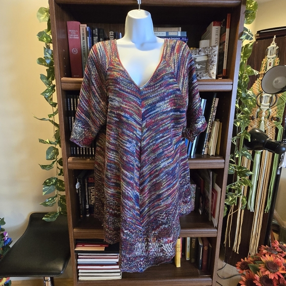 Bundle of 2 Multicolor Knit Tops – Approx. Size 2X/3X - Picture 9 of 16